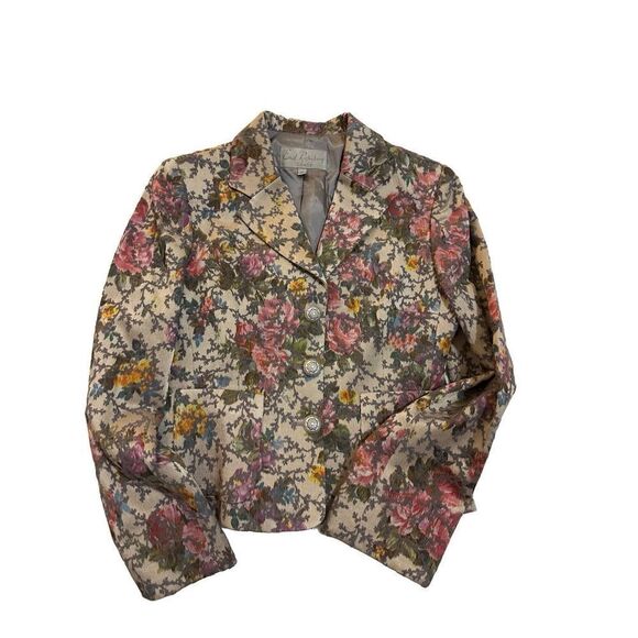 Earl Rutenberg floral jacket - Picture 1 of 2